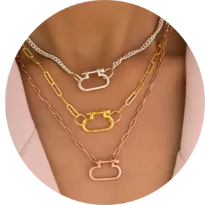 Carabiner Lock Jewelry