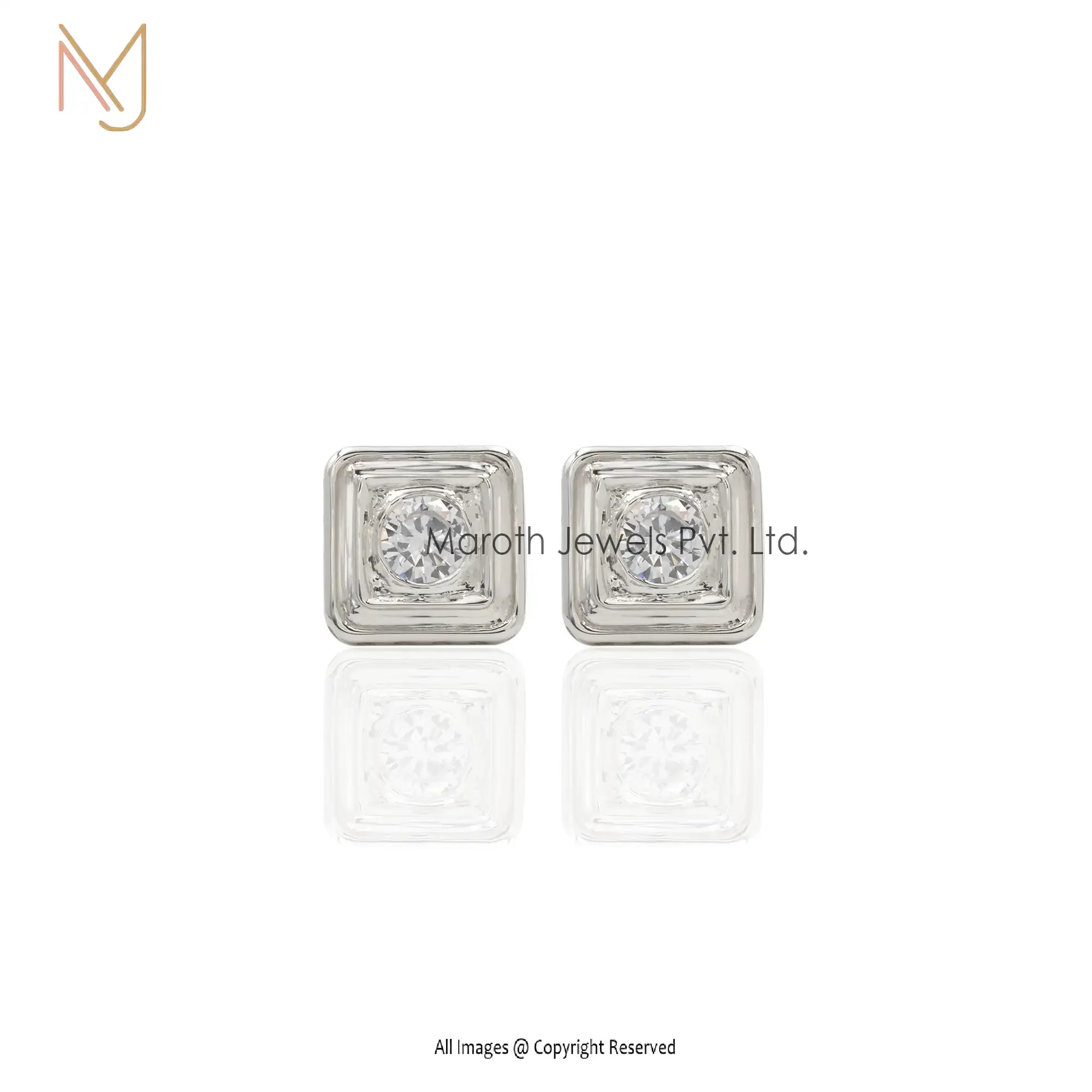 925 Silver Yellow Gold Plated CuffLink Manufacturer